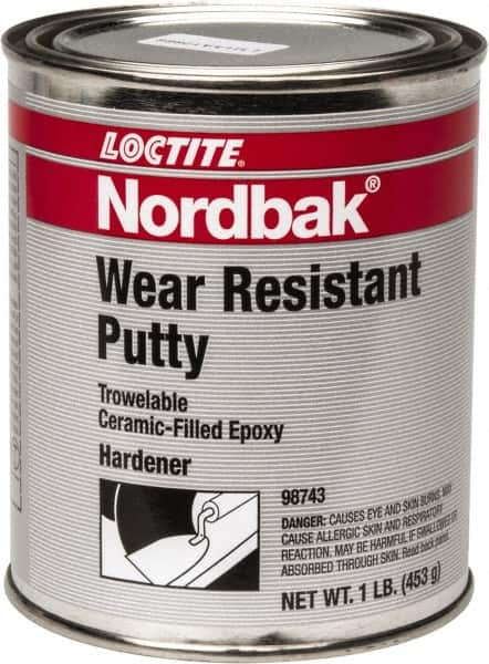 Loctite - 3 Lb Kit Gray Epoxy Resin Putty - -20 to 225°F Operating Temp, 6 hr Full Cure Time, Series 209 - Americas Tooling