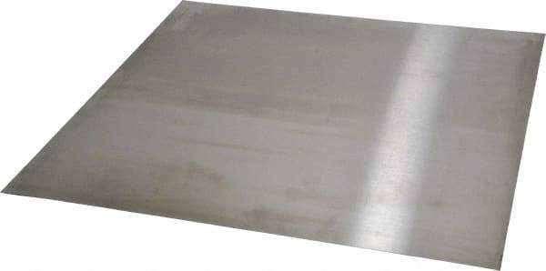 Value Collection - 0.06 Inch Thick x 12 Inch Wide x 12 Inch Long, 304 Stainless Steel Sheet - Intermediate Polished Finish, #4 - Americas Tooling