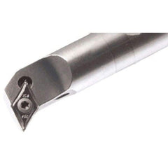 Iscar - 0.787" Min Bore Diam, 8" OAL, 5/8" Shank Diam, S-SDUC Indexable Boring Bar - DC.. 2 Insert, Screw Holding Method - Americas Tooling