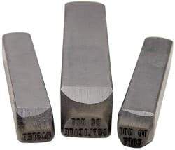 Made in USA - 1/16" Character Size, MASTER Character, Heavy Duty Individual Steel Stamp - Steel - Americas Tooling