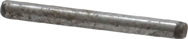 Value Collection - 1/16" Diam x 5/8" Pin Length Grade 8 Alloy Steel Standard Dowel Pin - C 50-58 Hardness, 800 Lb Breaking Strength, 1 Beveled & 1 Rounded End - Americas Tooling