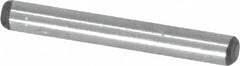 Value Collection - 3/32" Diam x 3/4" Pin Length Grade 8 Alloy Steel Standard Dowel Pin - C 50-58 Hardness, 1,800 Lb Breaking Strength, 1 Beveled & 1 Rounded End - Americas Tooling