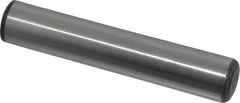 Value Collection - 3/4" Diam x 4" Pin Length Grade 8 Alloy Steel Standard Dowel Pin - C 50-58 Hardness, 114,000 Lb Breaking Strength, 1 Beveled & 1 Rounded End - Americas Tooling