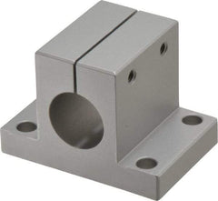 80/20 Inc. - 1-1/2 Inch Wide x 2-1/8 Inch High x 3 Inch Deep Double Horizontal Base - 1.004 Inch Hole x 0.328 Inch Bolt Hole Diameter - Americas Tooling