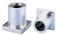 Thomson Industries - 0.503" ID, 970 Lb Static Load Capacity, Single Flanged Mounted Linear Bearing - Americas Tooling