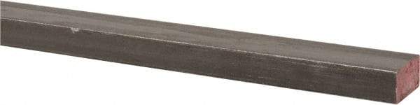 Made in USA - 36" Long x 1/8" High x 1/4" Wide, Mill Key Stock - W-1 (Water Hardening) Tool Steel - Americas Tooling