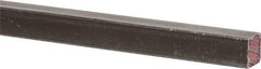 Made in USA - 36" Long x 3/8" High x 3/8" Wide, Key Stock - W-1 (Water Hardening) Tool Steel - Americas Tooling