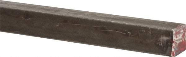 Made in USA - 36" Long x 5/8" High x 5/8" Wide, Key Stock - W-1 (Water Hardening) Tool Steel - Americas Tooling