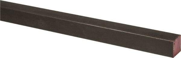 Made in USA - 36" Long x 3/4" High x 3/4" Wide, Key Stock - W-1 (Water Hardening) Tool Steel - Americas Tooling