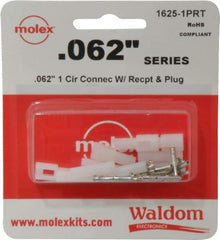 Molex - 1 Circuit, 1 AWG, 0.062 Inch Pin Diameter, Modular Receptacle Plug Connector Package - RoHS Compliant - Americas Tooling