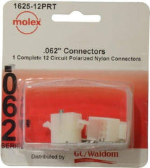 Molex - 12 Circuit, 12 AWG, 0.062 Inch Pin Diameter, Modular Receptacle Plug Connector Package - RoHS Compliant - Americas Tooling