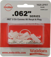 Molex - 2 Circuit, 2 AWG, 0.062 Inch Pin Diameter, Modular Receptacle Plug Connector Package - RoHS Compliant - Americas Tooling