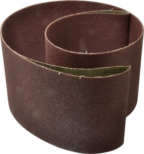 Tru-Maxx - 6" Wide x 89" OAL, 80 Grit, Aluminum Oxide Abrasive Belt - Aluminum Oxide, Medium, Coated - Americas Tooling