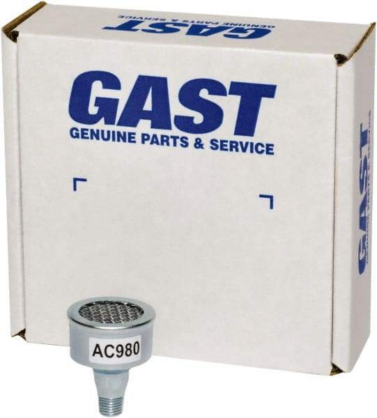 Gast - Air Actuated Motor Accessories Type: Muffler Assembly For Use With: 2AM & 4AM Models - Americas Tooling