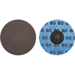 Norton - 3" 80 Grit Aluminum Oxide Quick Change Disc - Americas Tooling