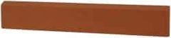 Norton - 6" Long x 1" Wide x 1/4" Thick, Aluminum Oxide Sharpening Stone - Rectangle, Fine Grade - Americas Tooling