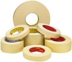 3M - 1/2" Wide x 36 Yd Long Blue Vinyl Masking Tape - Series 4737T, 5.3 mil Thick, 16 In/Lb Tensile Strength - Americas Tooling