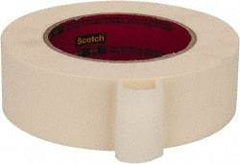 3M - 1-1/2" Wide x 60 Yd Long Tan Paper Masking Tape - Series 213, 6 mil Thick, 27 In/Lb Tensile Strength - Americas Tooling