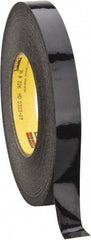 3M - 3/4" Wide x 60 Yd Long Black Crepe Paper Masking Tape - Series 226, 10.6 mil Thick, 34 In/Lb Tensile Strength - Americas Tooling