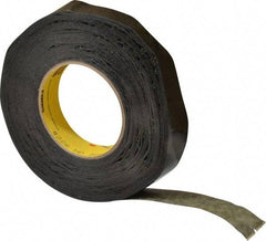 3M - 1" Wide x 60 Yd Long Black Crepe Paper Masking Tape - Series 226, 10.6 mil Thick, 34 In/Lb Tensile Strength - Americas Tooling