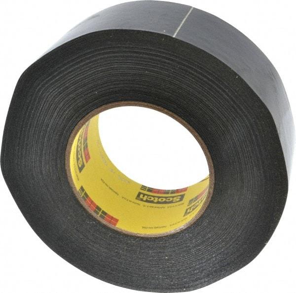 3M - 2" Wide x 60 Yd Long Black Crepe Paper Masking Tape - Series 226, 10.6 mil Thick, 34 In/Lb Tensile Strength - Americas Tooling