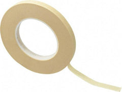 3M - 1/2" Wide x 60 Yd Long Tan Paper Masking Tape - Series 2693, 7.9 mil Thick, 29 In/Lb Tensile Strength - Americas Tooling