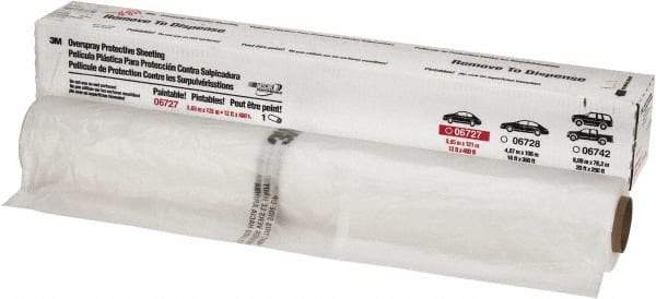 3M - 144" Wide x 400' Long Brown Specialty Coated Paper Masking Film - 3.5 In/Lb Tensile Strength - Americas Tooling