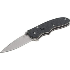 Gerber - 2" Blade, 5" OAL, Straight Assisted Opening Knife - 3" Closed Length, Glass-Filled Nylon, 1 Blade, Spring Assisted Opening - Americas Tooling