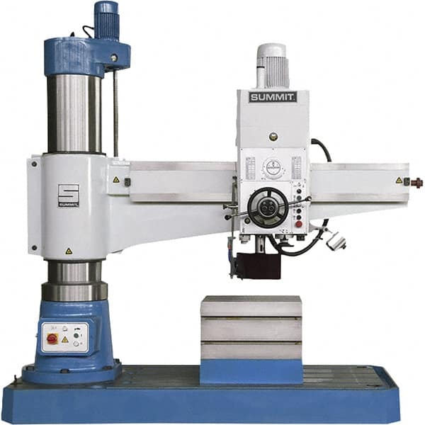 Summit - Floor & Bench Drill Presses Stand Type: Head & Column Assembly Machine Type: Radial Arm Drill Press - Americas Tooling