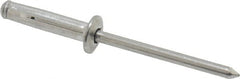 RivetKing - Size 0523 Dome Head Aluminum Tri Folding Blind Rivet - Aluminum Mandrel, 0.04" to 0.275" Grip, 0.315" Head Diam, 0.165" to 0.178" Hole Diam, 0.81" Length Under Head, 5/32" Body Diam - Americas Tooling