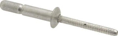 RivetKing - Size 67 Dome Head Aluminum Structural with Locking Stem Blind Rivet - Aluminum Mandrel, 0.214" to 0.437" Grip, 0.385" Head Diam, 0.191" to 0.201" Hole Diam, 0.572" Length Under Head, 3/16" Body Diam - Americas Tooling