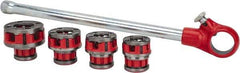 Ridgid - 4 Die Head, 3/8" to 1" Pipe Capacity, Pipe Threader Set - Compatible with Ridgid OO-R - Exact Industrial Supply