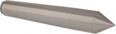 Riten - 1-3/4" Head Diam, Hardened Tool Steel Standard Point Solid Dead Center - Jarno 14 Taper, 1-3/4" Point Diam, 3" Point Length, 10-1/2" OAL - Americas Tooling