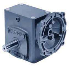 Boston Gear - 1 Centerline Distance, 40:1, 44 RPM Output,, Speed Reducer - Single Shaft Left, 42C NEMA - Americas Tooling