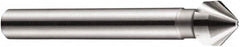 DORMER - 10mm Shank Diam, 3 Flute 90° High Speed Steel Countersink - Americas Tooling