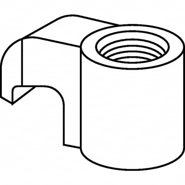 Kennametal - Series Kenloc, CKM Clamp for Indexables - Neutral Cut, Compatible with STCM8 Clamp Screws - Americas Tooling