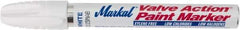 Markal - White Lead-Free Paint Marker - Alcohol Base Ink - Americas Tooling