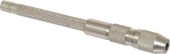 General - 3-3/4" Long, 0.125" Capacity, Pin Vise - 3-3/4" Long, 0.045" Min Capacity - Americas Tooling