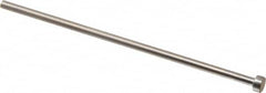 Gibraltar - 3.2mm Pin Diam, 6mm Head Diam x 3mm Head Height, 100mm OAL, Straight Ejector Pin - Steel, 97mm Pin Length - Americas Tooling