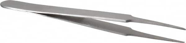 Value Collection - 4-1/4" OAL Stainless Steel Assembly Tweezers - Narrow Sharp Points - Americas Tooling