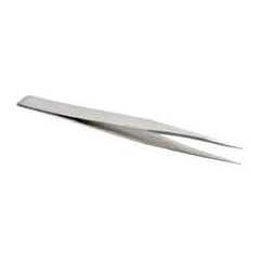 Value Collection - 5" OAL AA-SS Precision Tweezers - Strong Bevel - Americas Tooling