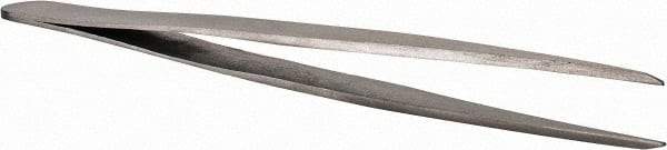 Value Collection - 4-1/2" OAL Stainless Steel Assembly Tweezers - Strong Sharp Points - Americas Tooling