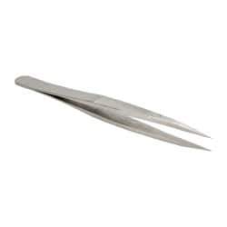 Erem - 4-3/8" OAL AC-SA Precision Tweezers - Fine Straight Point - Americas Tooling