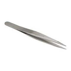 Erem - 4-3/4" OAL OO-SA Precision Tweezers - Fine Straight Point - Americas Tooling