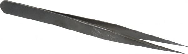 Erem - 4-1/2" OAL 1-SA Precision Tweezers - Fine Straight Point - Americas Tooling