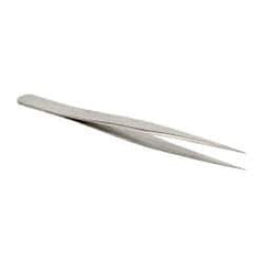 Erem - 4-3/8" OAL 3C-SA Precision Tweezers - Ultra Fine Straight Point - Americas Tooling