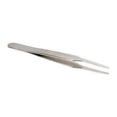 Erem - 4-1/2" OAL 2A-SA Precision Tweezers - Round Tapered Tip - Americas Tooling