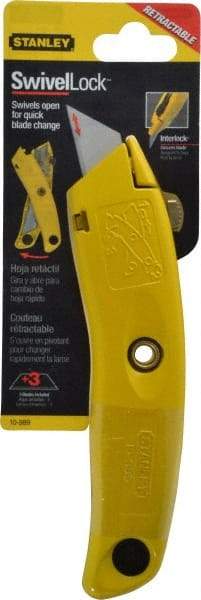 Stanley - Retractable Utility Knife - 3 Blades Included - Americas Tooling