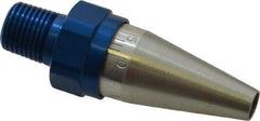 Vortec - Blow Gun OSHA Air Saver Nozzle - 1/8 NPT, 1-7/8" Long, Aluminum - Americas Tooling