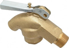 Value Collection - 3/4" NPT Brass Rigid Drum Faucet - Internal Arrester, Self Closing - Americas Tooling